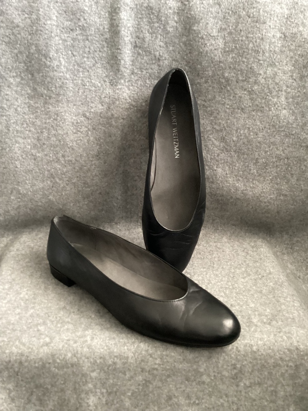 Stuart Weitzman Black ChicFlats, Size 8.5